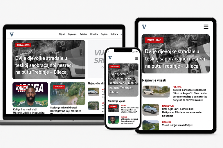 Vijesti Srpske od sada na novoj adresi – Brži portal, novi dizajn i funkcionalnosti