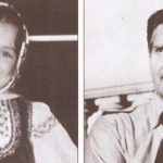 Ivanka Milošević u srpskoj narodnoj nošnji i Dragiša Kašiković, žrtve ubistva u Čikagu 1977. godine