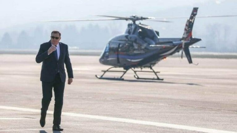 Kako Dodik koristi helikopter i troši novac građana