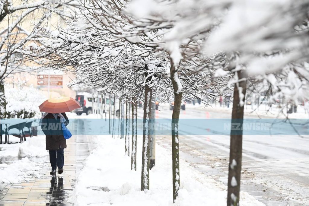 Stižu obilne padavine i mraz u BiH: Gdje će pasti najviše kiše i snijega