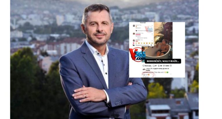 Igor Radojičić komentarisao golišavog Sašu Kovačevića emotikonom vatre