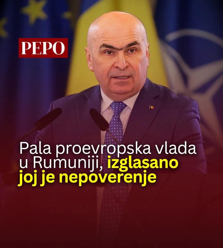 Rumunskoj vladi izglasano nepoverenje u parlamentu