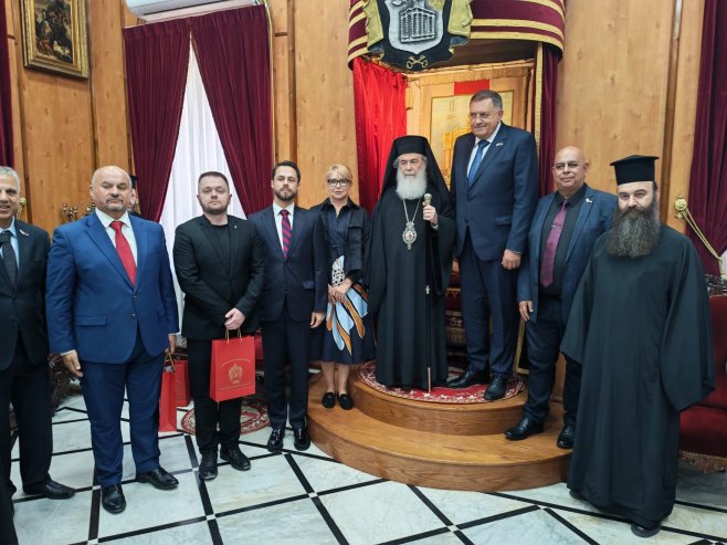 DODIK dobio zvanje hadžije i gramata Јerusalimske patrijaršije 