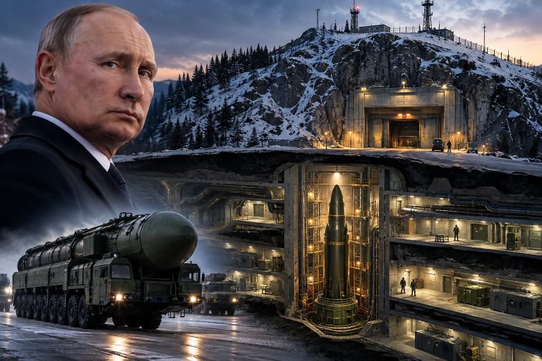 PUTINOVA „NUKLEARNA ZVER“ POD ZEMLJOM: Tajni kompleks u planini decenijama čuva rusku „Mrtvu ruku“